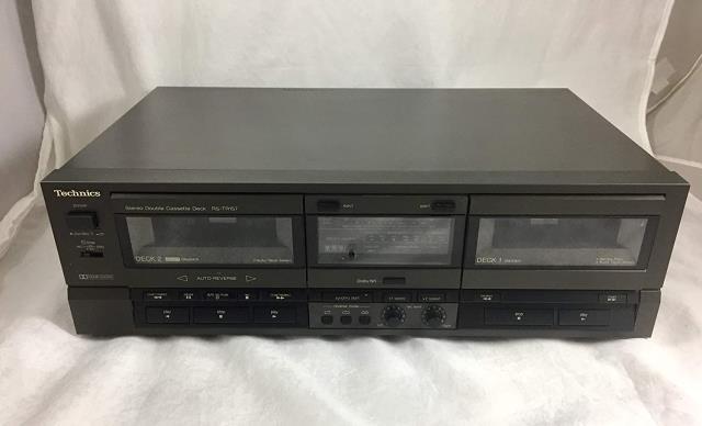 Stereo double cassette deck