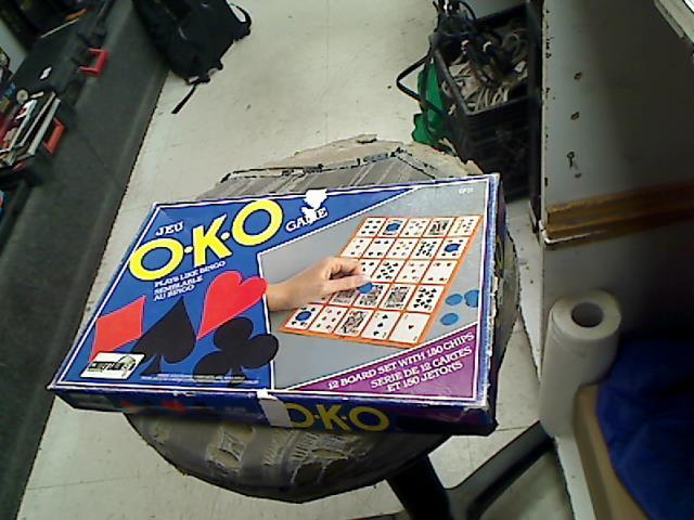 Jeu o.k.o boardgame