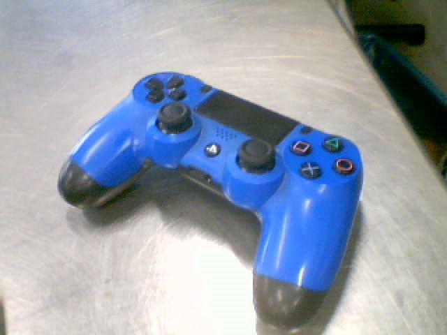 Manette ps4 bleu