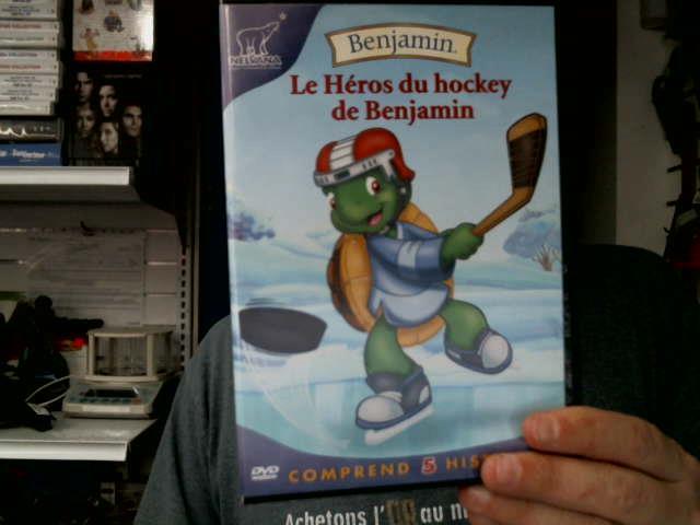 Le heros du hockey de benjamin