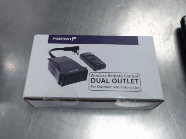 Dual outlet wireless control