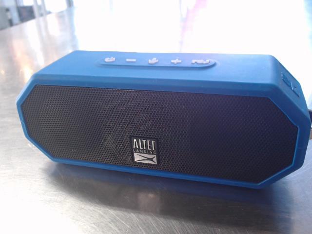 Speaker blutooth tanche noir/bleu