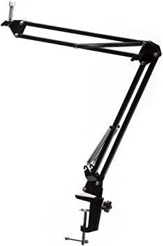 Microphone suspension boom arm