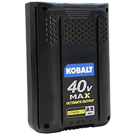 Kobalt 40v max ultimate output battery