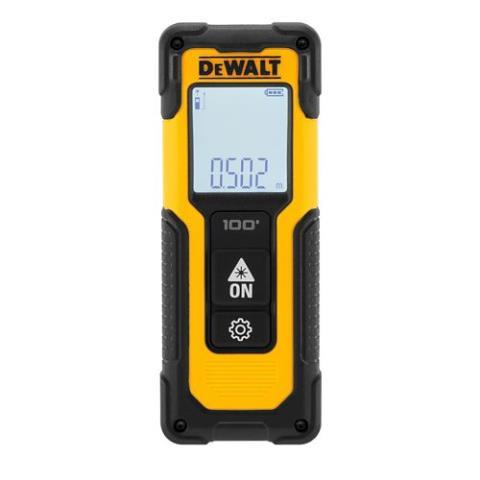 Laser distance measurer 100'/30m