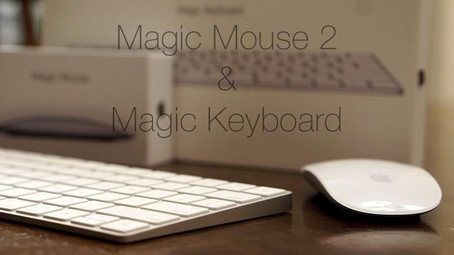 Apple magic mouse/keyb. 2