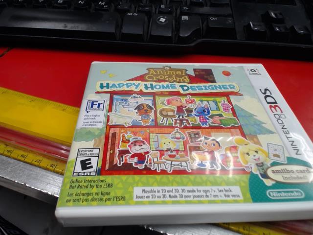 Animal crossing happy home designer cib