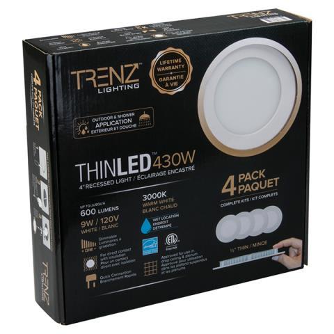 Paquet de 4 lumieres 440 w