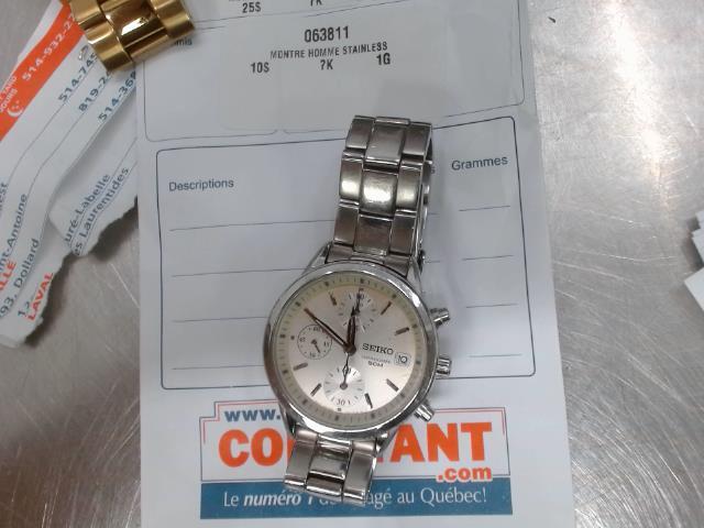Montre homme stainless