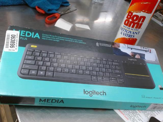 Wireless keybord k400 plus logitech