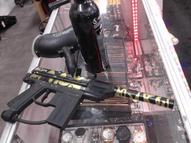 Gun paintball+1loader+1bombonne