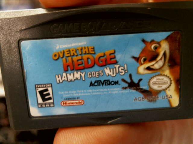 Over the hedge hammy goes nuts !