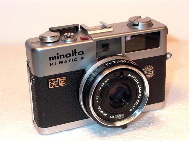 Vintage minolta hi matic f