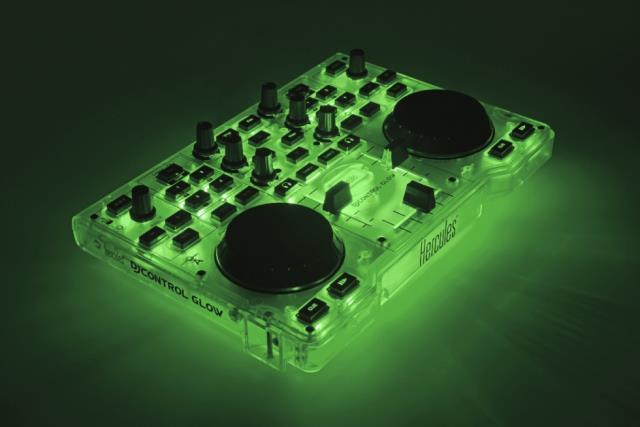 Dj control glow usb mixer