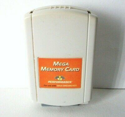 Memory card performance sega dreamcast