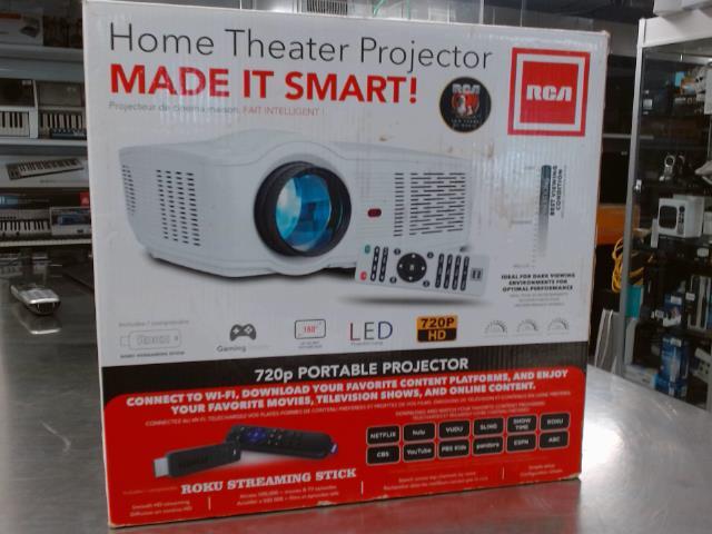Projecteur rca + roku