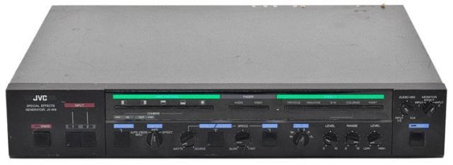 Victor VIDEO EFFECTER  ビデオイフェクターJX-W9 JVC JX-W9 Special Effects Generator - YouTube