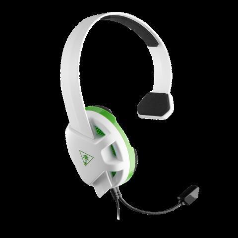 Headset blanc et vert