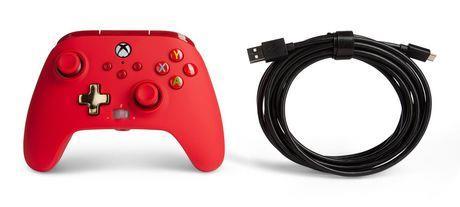 Manette powera rouge pour xbox one