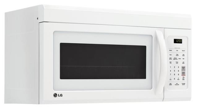 Microwave oven blanc