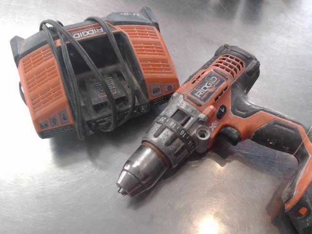 Drill ridgid avec chargeur+batt 18v