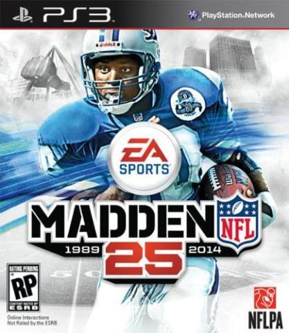 Madden 1989-2014 *25 ps3