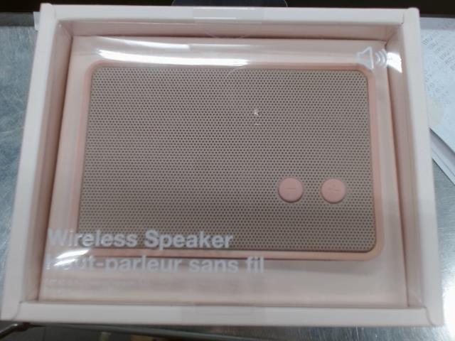 Wireless speaker