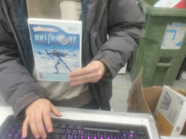 Ski and shoot wii