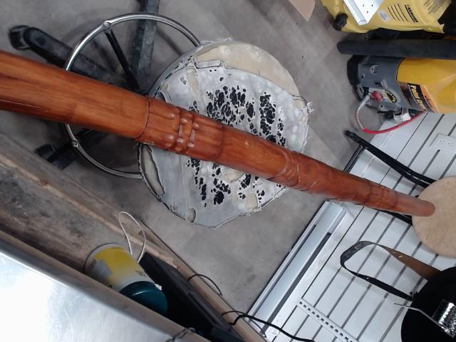 Didgeridoo gravure serpent de bois