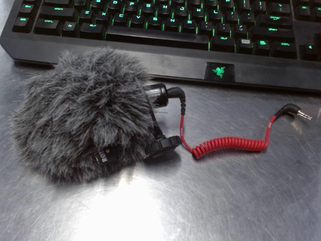 Rode camera microphone+cable