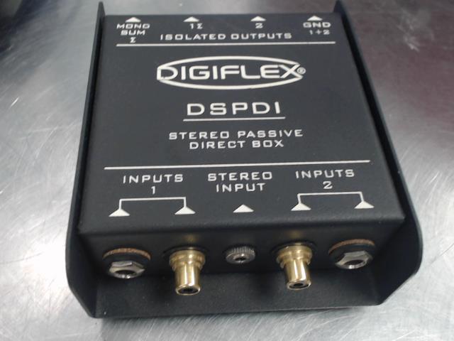 Stereo passive direct box