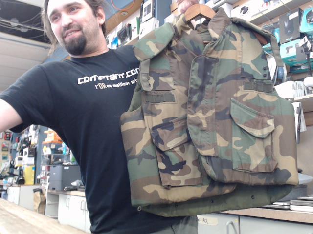 Veste antifragmentation