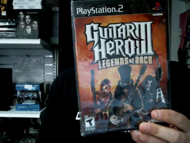 Guitar hero iii legends of rocks