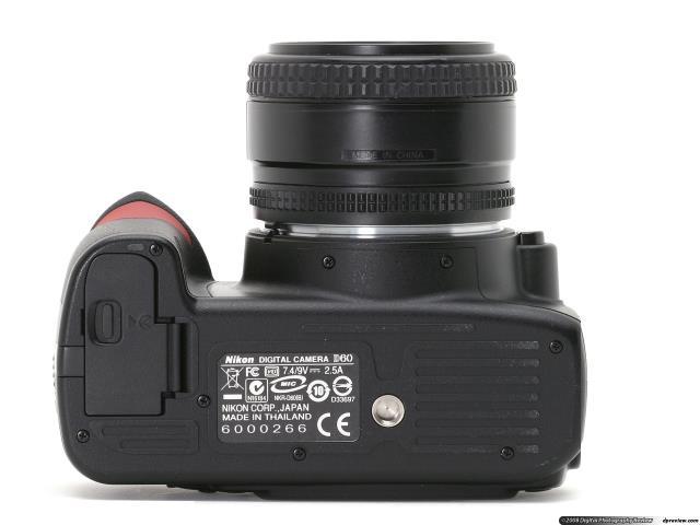 Nikon d60 camera avec chg bat