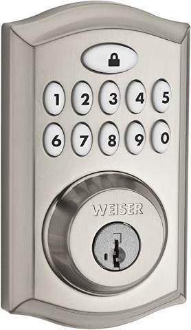 Touchpad electronic deadbolt