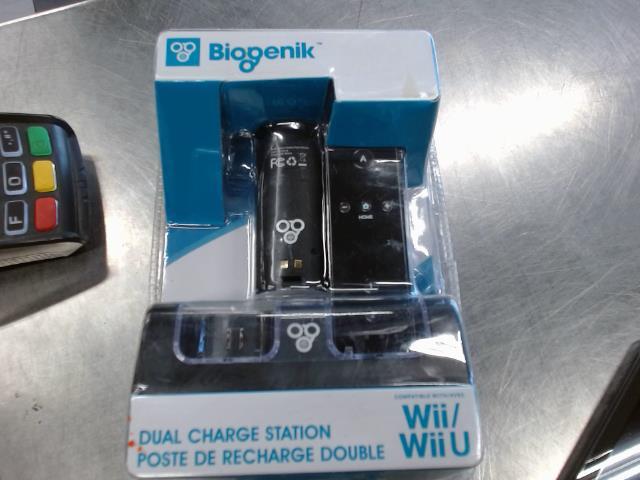 Poste de recharge double neuf wii-wiiu