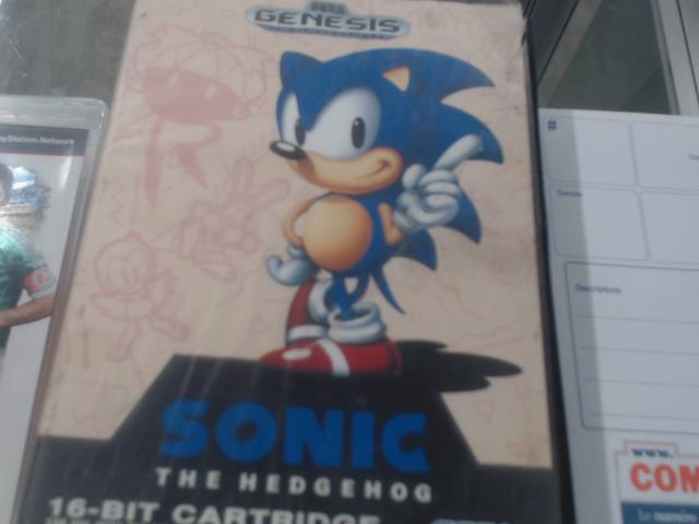 Sonic the hedgehog sega genesis