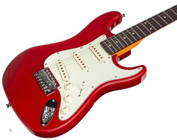 Guitare electrique rouge