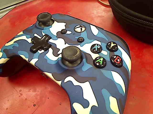 Manette bleu camo pdp + fil