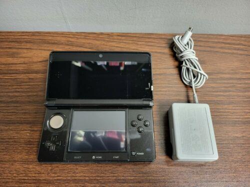 3ds black with charger