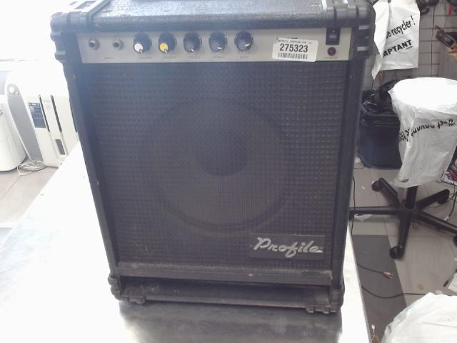 Ampli de guitar noir