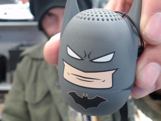 Airpods bluetooth batman noir et bleu