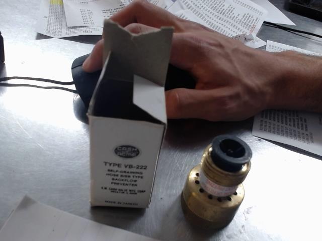 Backflow preventer