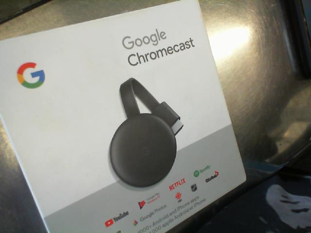 Chromecast dans boite