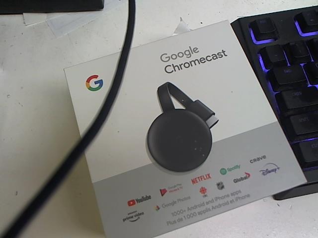 Chromecast inboc propre