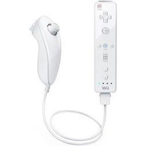 Manette nintendo wii+joystick blanc