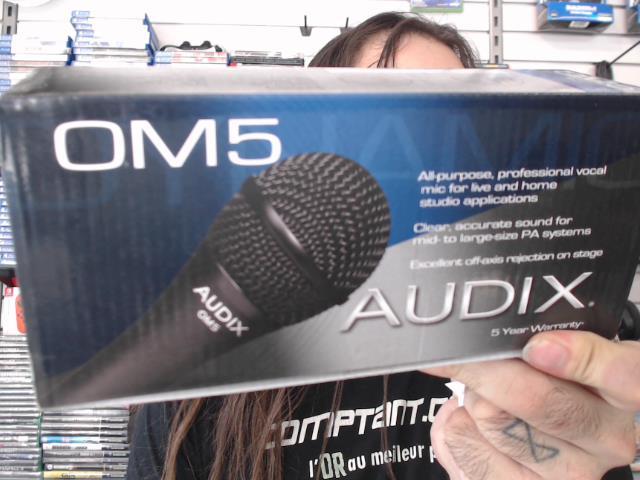 Microphone dynamic audix om5