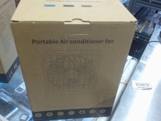 Portable air conditioner fan neuf