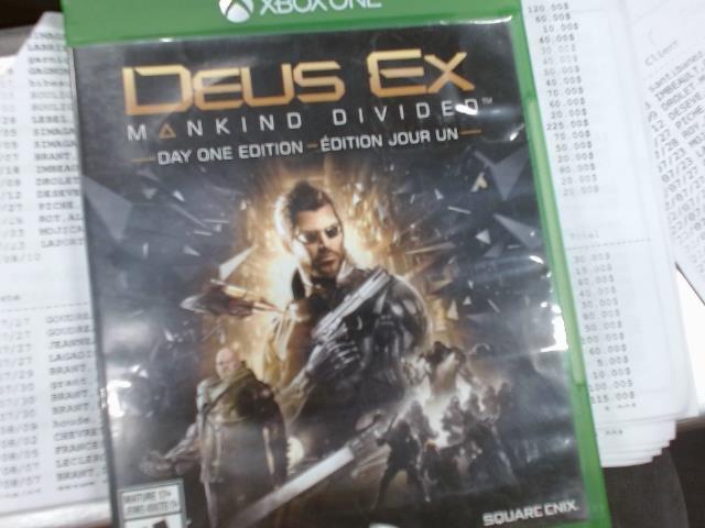 Deus ex xbox one