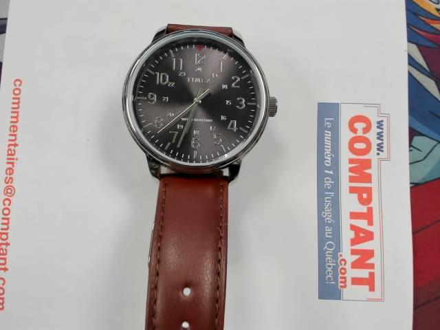 Montre pour homme bracelet en cuir